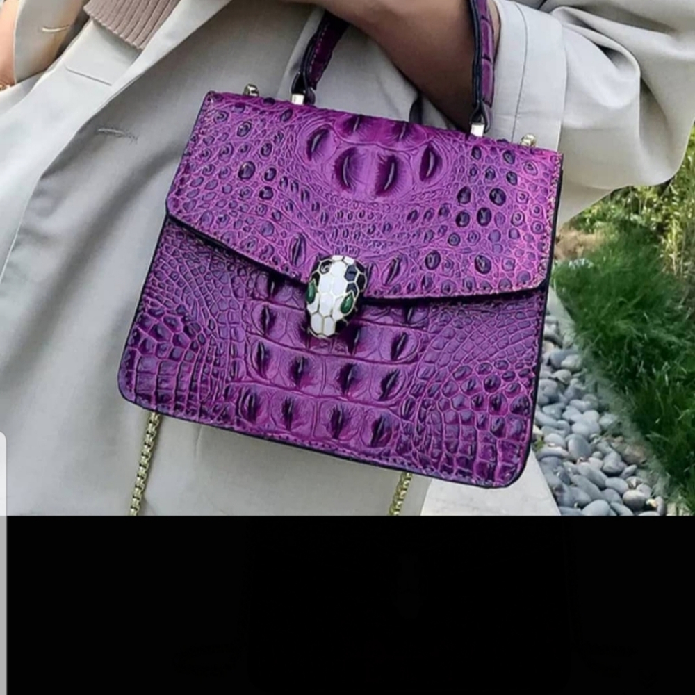 Luxury design fashion leather purse